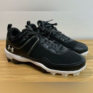 NEW Under Armour Women's 6.5 UA Glyde RM Black Cleats